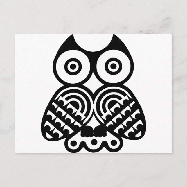 Owl Eye Postcard (Front)