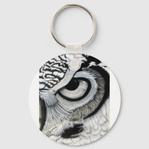 Owl Eye right side 2 of 2 Keychain