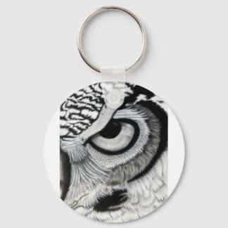 Owl Eye right side 2 of 2 Keychain