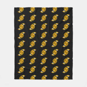 OWL EYES FLEECE BLANKET