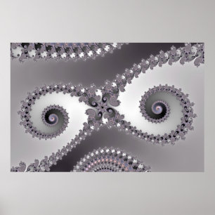 Owl Eyes - Fractal Poster