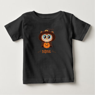 Owl/Fall/Autumn/Halloween/pumpkin Baby T-Shirt