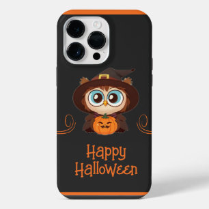Owl/Fall/Autumn/Halloween/pumpkin iPhone 14 Pro Max Case