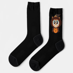Owl/Fall/Autumn/Halloween/pumpkin Socks