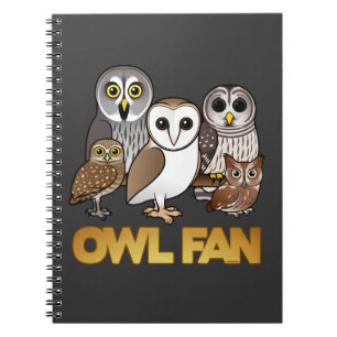 Owl Fan Notebook