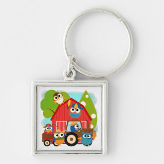 Owl Farmers Keychain
