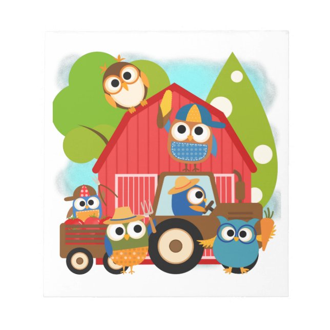 Owl Farmers Notepad (Front)