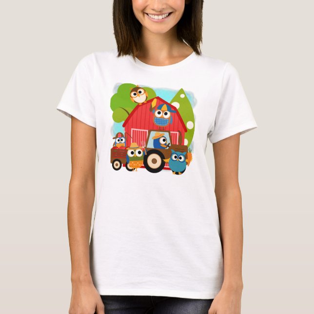 Owl Farmers T-Shirt (Front)
