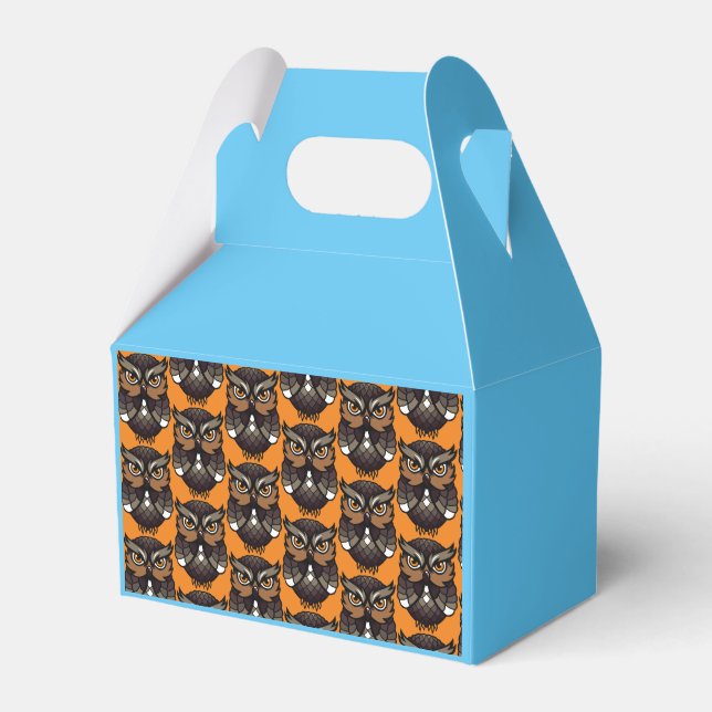 Owl Favor Box (Front Side)
