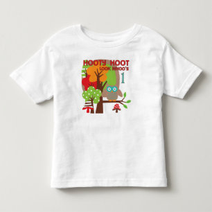 Owl First Birthday T-shirts and Gifts