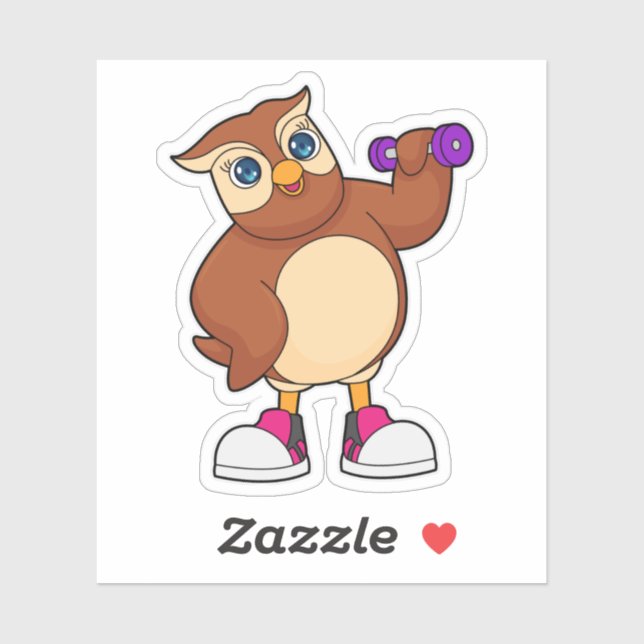 Owl Fitness Dumbbell (Sheet)
