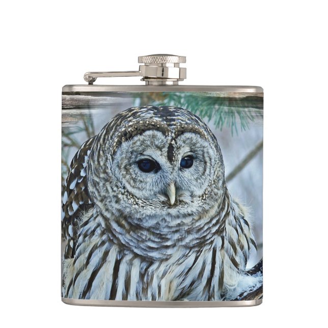 Owl Flask (Front)