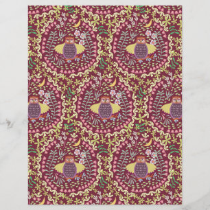 Owl Folk Wine Red