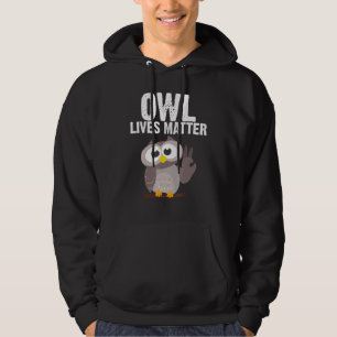 Owl For Men Women Boys Girls Nocturnal Bird Owl  8 Hoodie