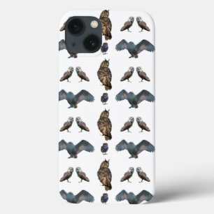 Owl Frenzy iPad Mini Case (choose colour)