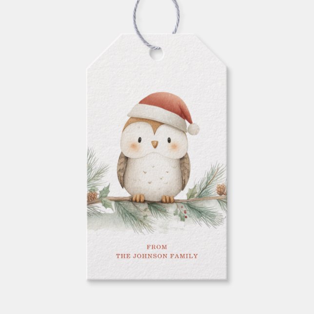 Owl Gift Tags (Front)