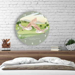 OWL GIFTS - Personalized Large Clock