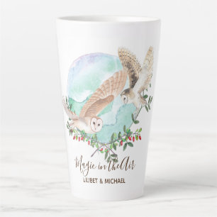 OWL GIFTS - Personalized Latte Mug