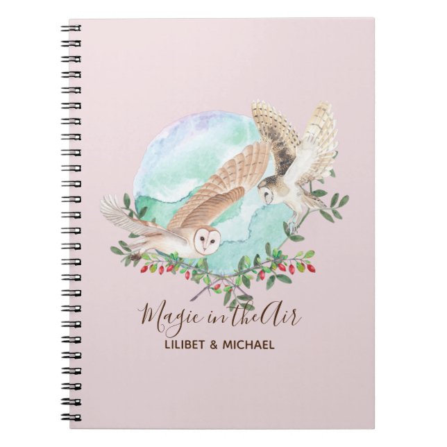 OWL GIFTS - Personalized Notebook (Front)