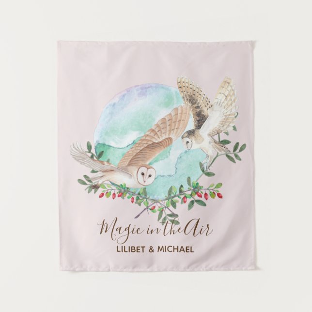 OWL GIFTS - Personalized Tapestry (Front)