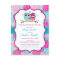 Owl Girl Baby Shower Invitation