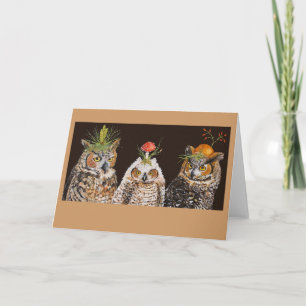 owl group card