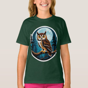 Owl Guardian of Woods T-Shirt