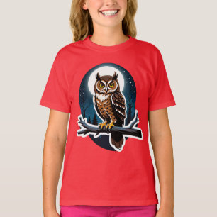 Owl Guardian of Woods T-Shirt
