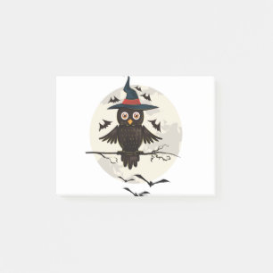 Owl Halloween Post-it Notes