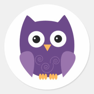 Owl Halloween Stickers