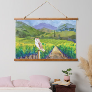 Owl Hanging Tapestry