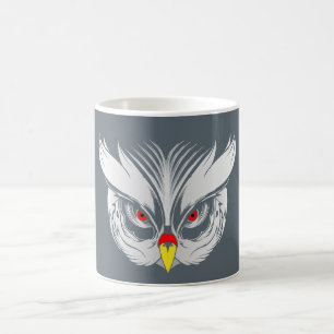 Owl head coffee mug