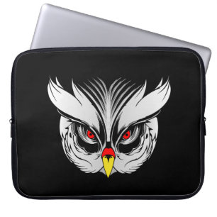 Owl head laptop sleeve