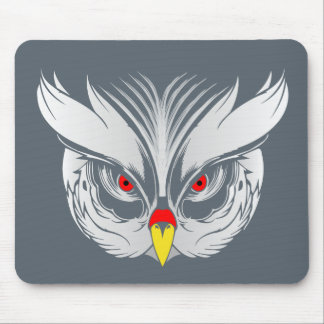 Owl head mouse pad