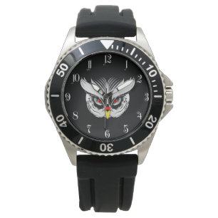 Owl head watch