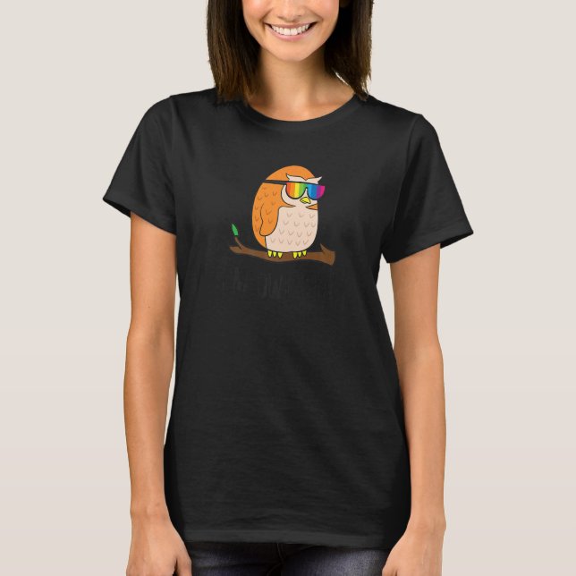 Owl  I'm Owlsome Bird Love Owl T-Shirt (Front)