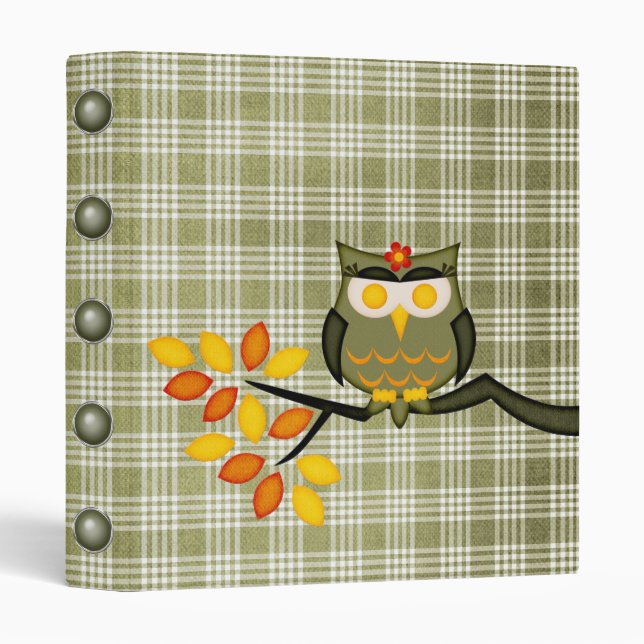 Owl in a tree Binder (Front/Spine)