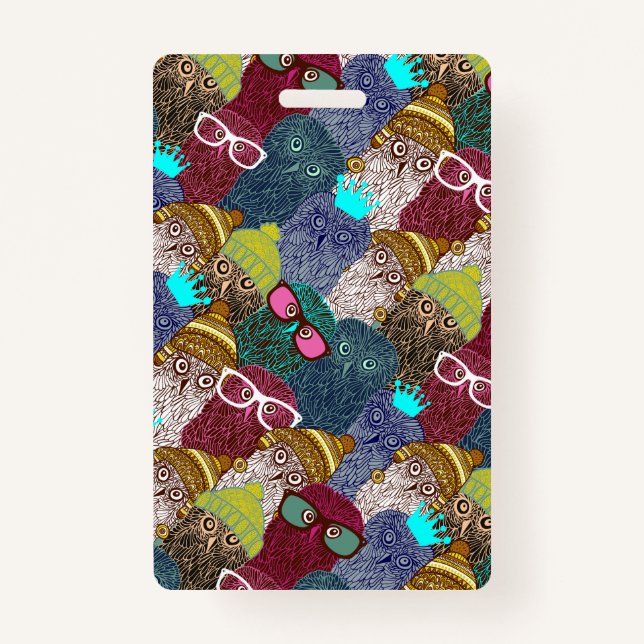 Owl in crown badge (Front)