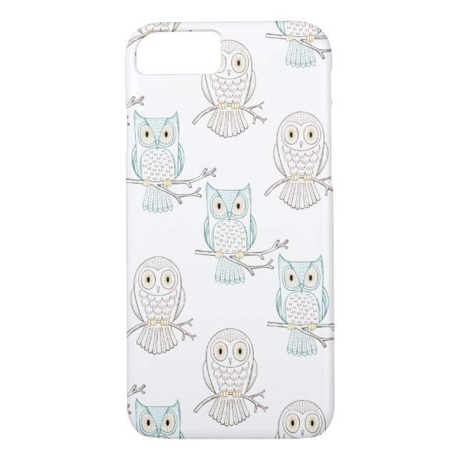 Owl iPhone, iPad and Samsung Phone Case (Back)