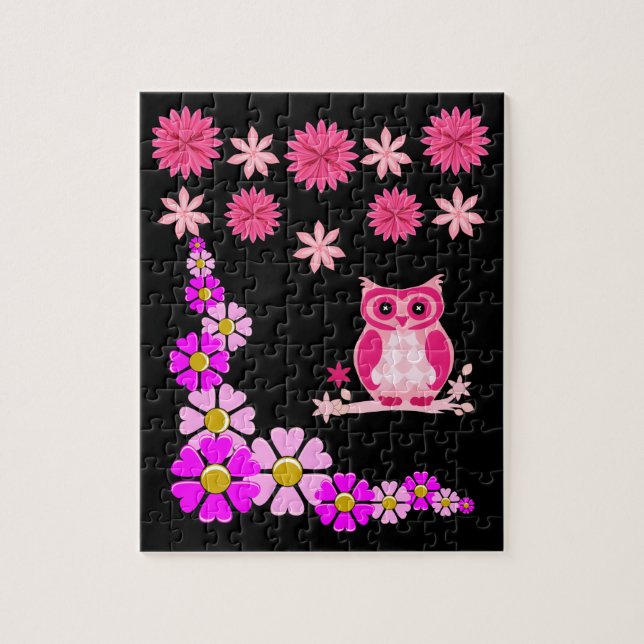 Owl Jigsaw Puzzle (Vertical)