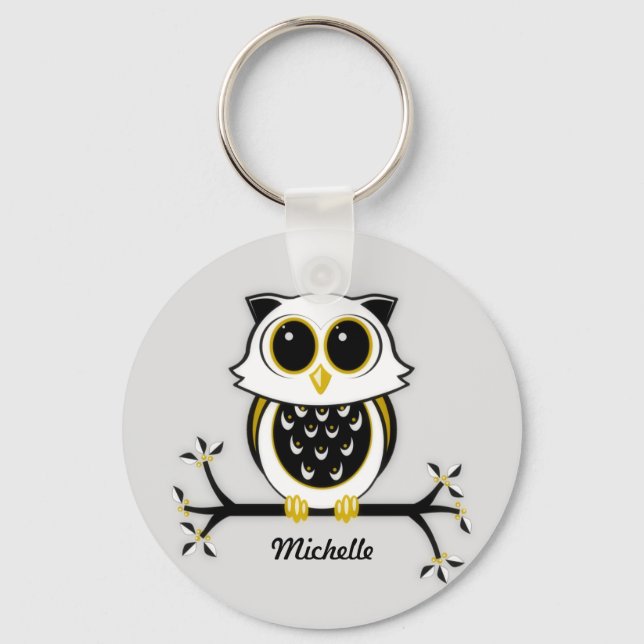 Owl Keychain (Front)