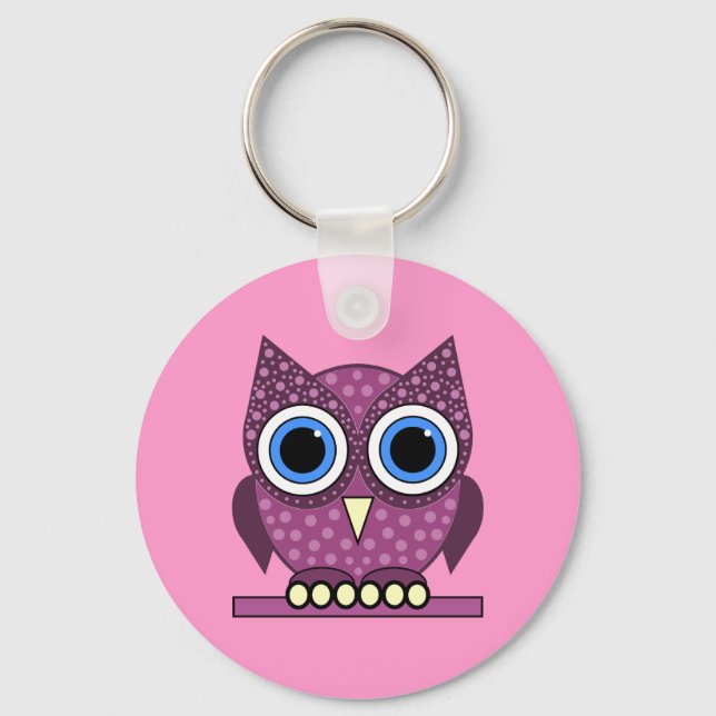 owl keychain (Front)