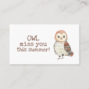 Owl Kids Calling Card