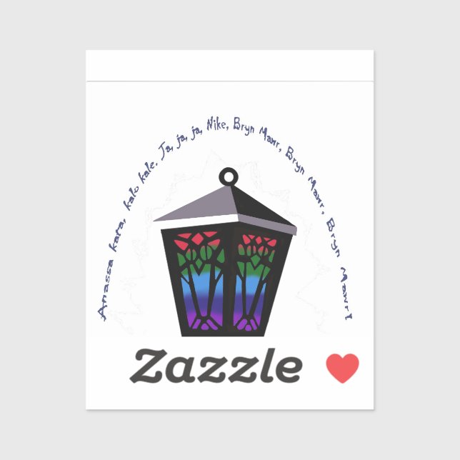 Owl Lantern Sticker (Sheet)