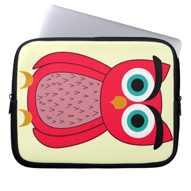 Owl Laptop Sleeve (Front)