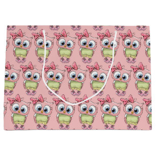 Owl Large Gift Bag