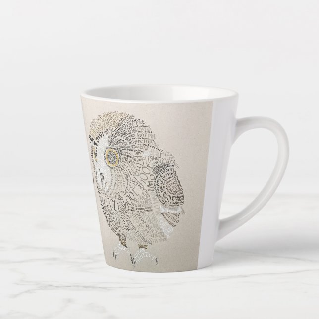 Owl latte mug (Right)