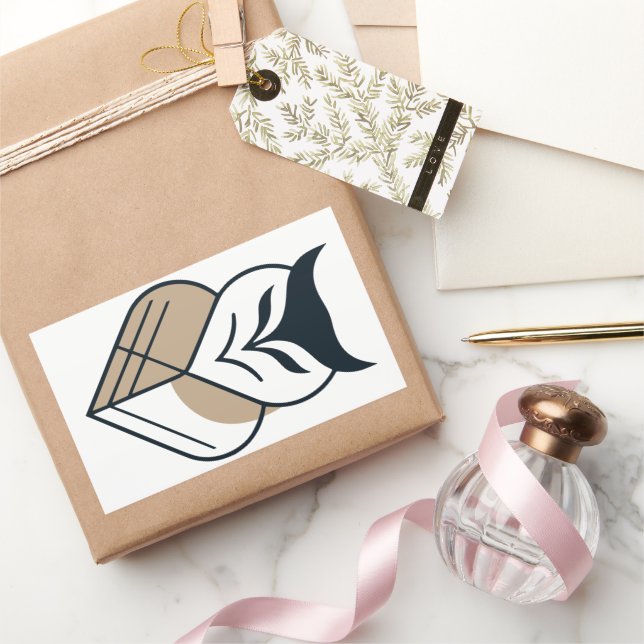 OWL logo geometric design  Sticker (Gifting)