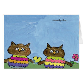 Owl Love Card