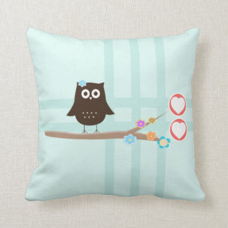 Owl Love {pillow} Throw Pillow